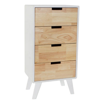 Chest of drawers DKD Home Decor Rubber wood Paolownia wood (40 x 30 x 78 cm)