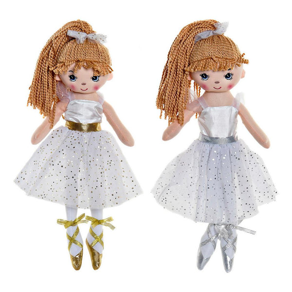 Rag Doll DKD Home Decor Ballet Dancer (2 pcs) (18 x 12 x 45 cm)