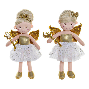 Rag Doll DKD Home Decor Fairy (2 pcs) (23 x 10 x 45 cm)