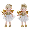 Rag Doll DKD Home Decor Fairy (2 pcs) (19 x 10 x 35 cm)