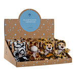 Peluche DKD Home Decor Poliéster Animal (4 pcs) (10 x 10 x 15 cm)