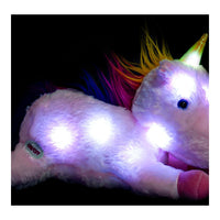 Peluche DKD Home Decor Azul Blanco Rosa Poliéster Unicornio (3 pcs) (36 x 15 x 22 cm)