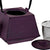 Teapot DKD Home Decor Iron Lilac (1000 ml)