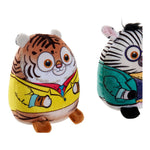 Peluche DKD Home Decor Poliéster Animales (6 pcs) (11 x 9 x 14 cm)