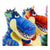 Peluche DKD Home Decor Poliéster Dinosaurio (3 pcs) (13 x 16 x 20 cm)