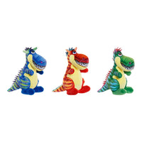 Peluche DKD Home Decor Poliéster Dinosaurio (3 pcs) (13 x 16 x 20 cm)