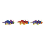 Peluche DKD Home Decor Poliéster Dinosaurio (3 pcs) (38 x 11 x 14.5 cm)