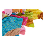 Peluche DKD Home Decor Manta Poliéster (29 x 40 x 7 cm) (4 pcs)