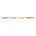 Snack tray DKD Home Decor Porcelain (3 pcs) (23 x 12 x 5 cm)