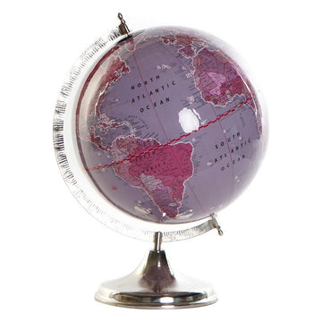 Globe DKD Home Decor PVC Aluminium (33 x 33 x 44 cm)