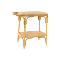 Side Table DKD Home Decor Bamboo Rattan (75 x 43 x 69 cm)