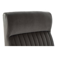 Armchair DKD Home Decor Black Grey Metal (67 x 70 x 90 cm)