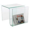 Side table DKD Home Decor Transparent Crystal (47.5 x 42 x 37.5 cm)