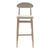 Stool DKD Home Decor Beige Polyester Metal (43 x 50 x 105 cm)