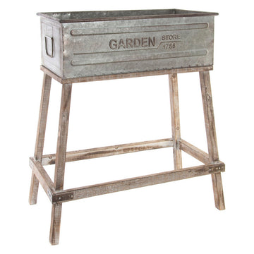 Planter DKD Home Decor Wood Metal (76 x 42.5 x 84.4 cm)