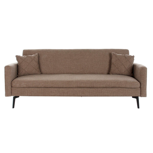 Sofabed DKD Home Decor Polyester Metal (197 x 84 x 81 cm) (173 x 104 x 43 cm)