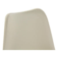 Chair DKD Home Decor Beige Polypropylene (PP) beech wood (48 x 54 x 82 cm)