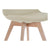 Chair DKD Home Decor Beige Polypropylene (PP) beech wood (48 x 54 x 82 cm)