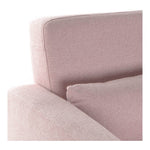 Sofa DKD Home Decor Pink Polyester Wood Metal (135 x 70 x 76 cm)