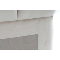 Headboard DKD Home Decor Beige Polyester MDF Wood (162 x 5 x 162 cm)