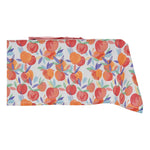 Tablecloth and napkins DKD Home Decor Peach Cotton (2 pcs) (154 x 250 x 0.3 cm)