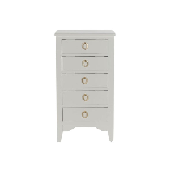 Chest of drawers DKD Home Decor Metal MDF Wood (48 x 30 x 94 cm)