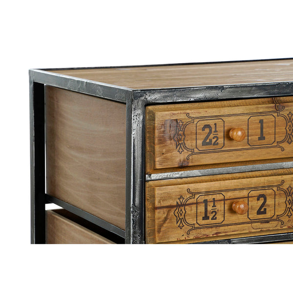 Chest of drawers DKD Home Decor Wood Metal (60 x 42 x 81 cm)