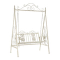 Bench DKD Home Decor Swing Metal (146 x 86 x 212 cm)