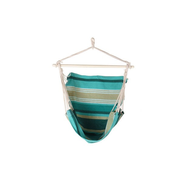 Hammock Chair DKD Home Decor Turquoise Polyester Cotton (97 x 100 x 120 cm)