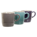 Piece Coffee Cup Set DKD Home Decor Stoneware (90 ml) (6 pcs)