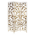 Folding screen DKD Home Decor Butterfly Metal (120 x 1 x 180 cm)