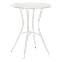 Table DKD Home Decor White Metal (60 x 60 x 72 cm)