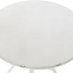 Table DKD Home Decor White Metal (60 x 60 x 72 cm)