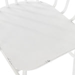 Garden chair DKD Home Decor White Metal (55 x 53.5 x 86 cm)