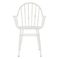 Garden chair DKD Home Decor White Metal (55 x 53.5 x 86 cm)