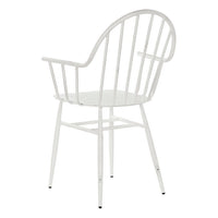 Garden chair DKD Home Decor White Metal (55 x 53.5 x 86 cm)