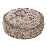 Pouffe DKD Home Decor Cotton (60 x 60 x 23 cm)