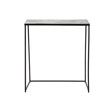 Side table DKD Home Decor Black Metal (60 x 30 x 67 cm)