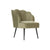 Chair with Armrests DKD Home Decor Green Polyester MDF Wood (67 x 67 x 83 cm)