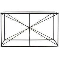 Console DKD Home Decor Metal Crystal (120 x 32 x 76 cm)