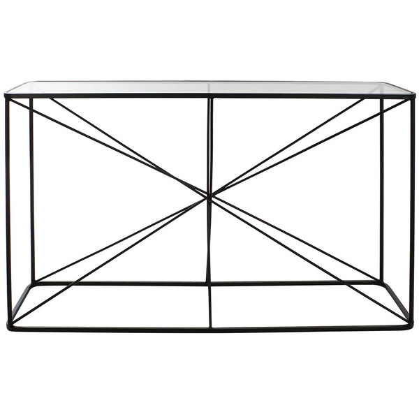 Console DKD Home Decor Metal Crystal (120 x 32 x 76 cm)