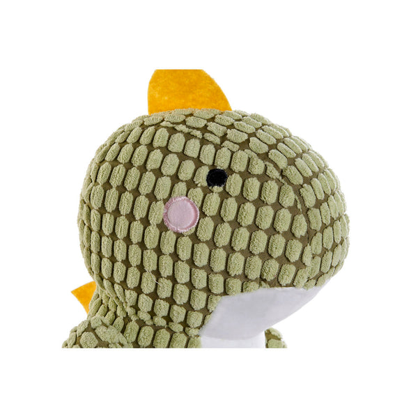 Peluche DKD Home Decor Verde Poliéster Dinosaurio (33 x 33 x 38 cm)