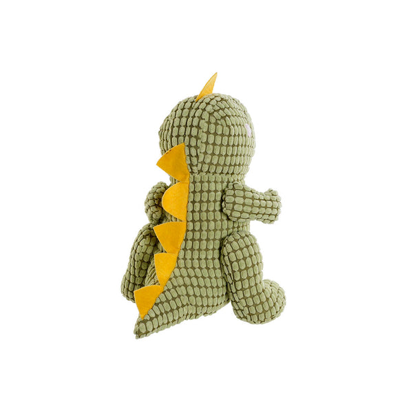 Peluche DKD Home Decor Verde Poliéster Dinosaurio (33 x 33 x 38 cm)