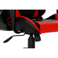 Gaming Chair DKD Home Decor Black Red Polyurethane PVC Metal (65 x 68 x 136 cm)