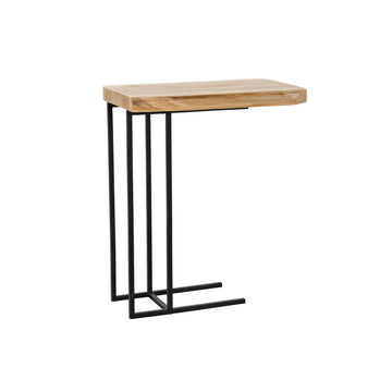 Side table DKD Home Decor Wood Metal (50 x 35 x 60 cm)