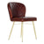 Chair DKD Home Decor Brown Leather Iron (48 x 53 x 80 cm)