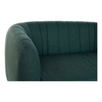 Sofa DKD Home Decor Green Polyester Metal Golden Glam (129 x 75 x 73 cm)