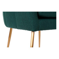 Armchair DKD Home Decor Green Polyester Metal (73 x 69 x 82 cm)