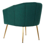 Armchair DKD Home Decor Green Polyester Metal (73 x 69 x 82 cm)