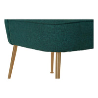 Armchair DKD Home Decor Green Polyester Metal (55 x 64 x 72.5 cm)